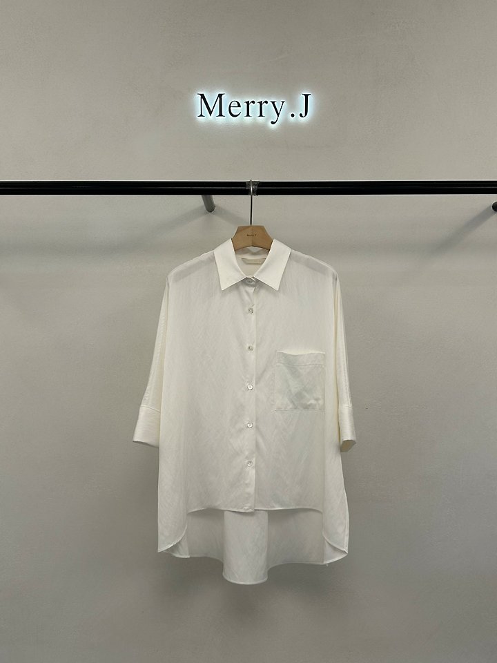 Merry J - Korean Women Fashion - #romanticstyle - Pierre Shirt - 4