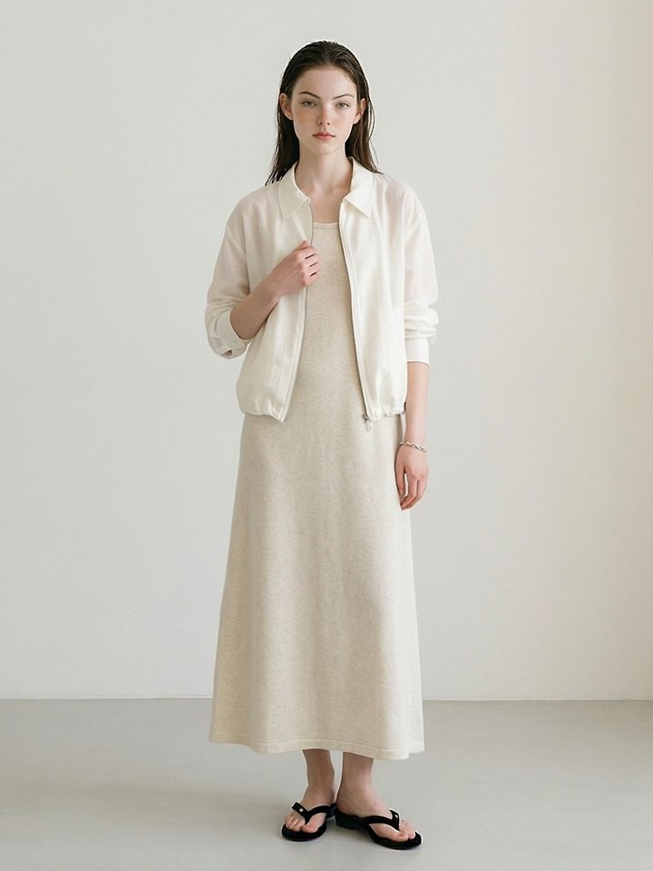 Merry J - Korean Women Fashion - #thelittlethings - Organza Zip Blouson - 11