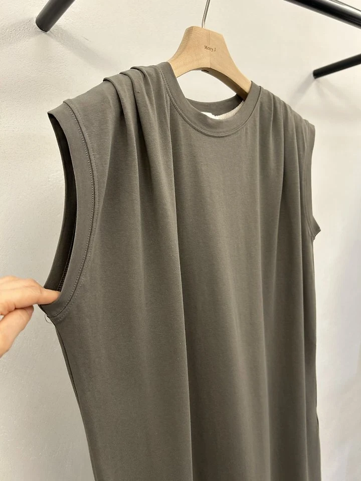 Merry J - Korean Women Fashion - #thelittlethings - Tuck Pleat One-piece - 8