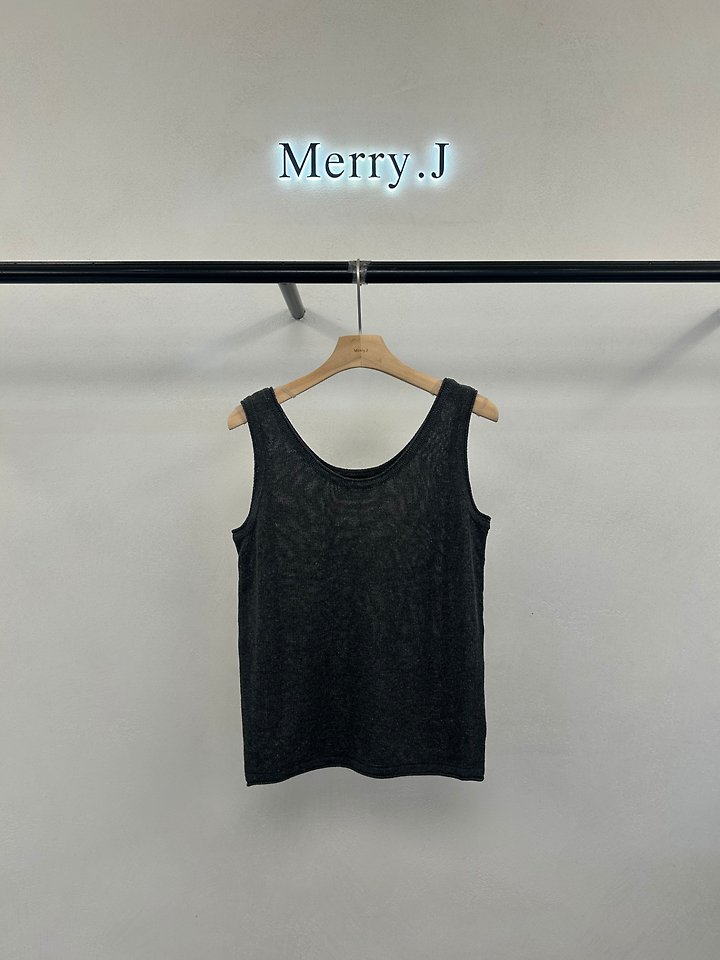 Merry J - Korean Women Fashion - #thatsdarling - Daily Sleeveless Top - 4