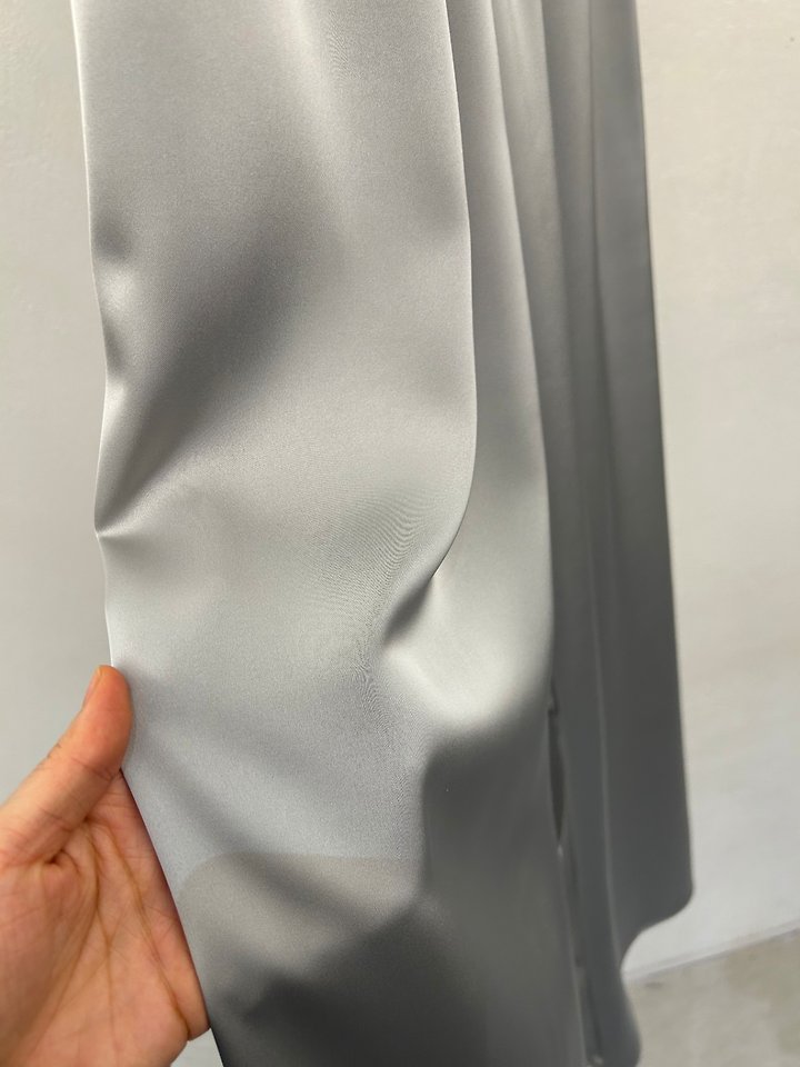 Merry J - Korean Women Fashion - #vintageinspired - Capri Satin Pants - 12