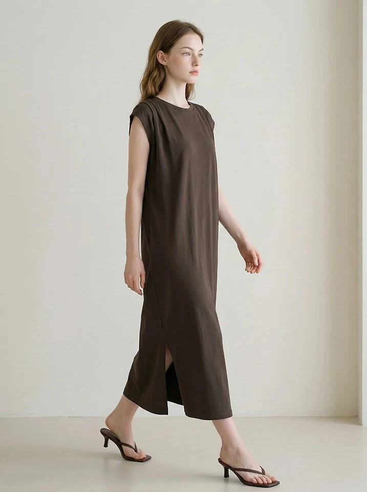Merry J - Korean Women Fashion - #vintagekidsstyle - Tuck Pleat One-piece - 2