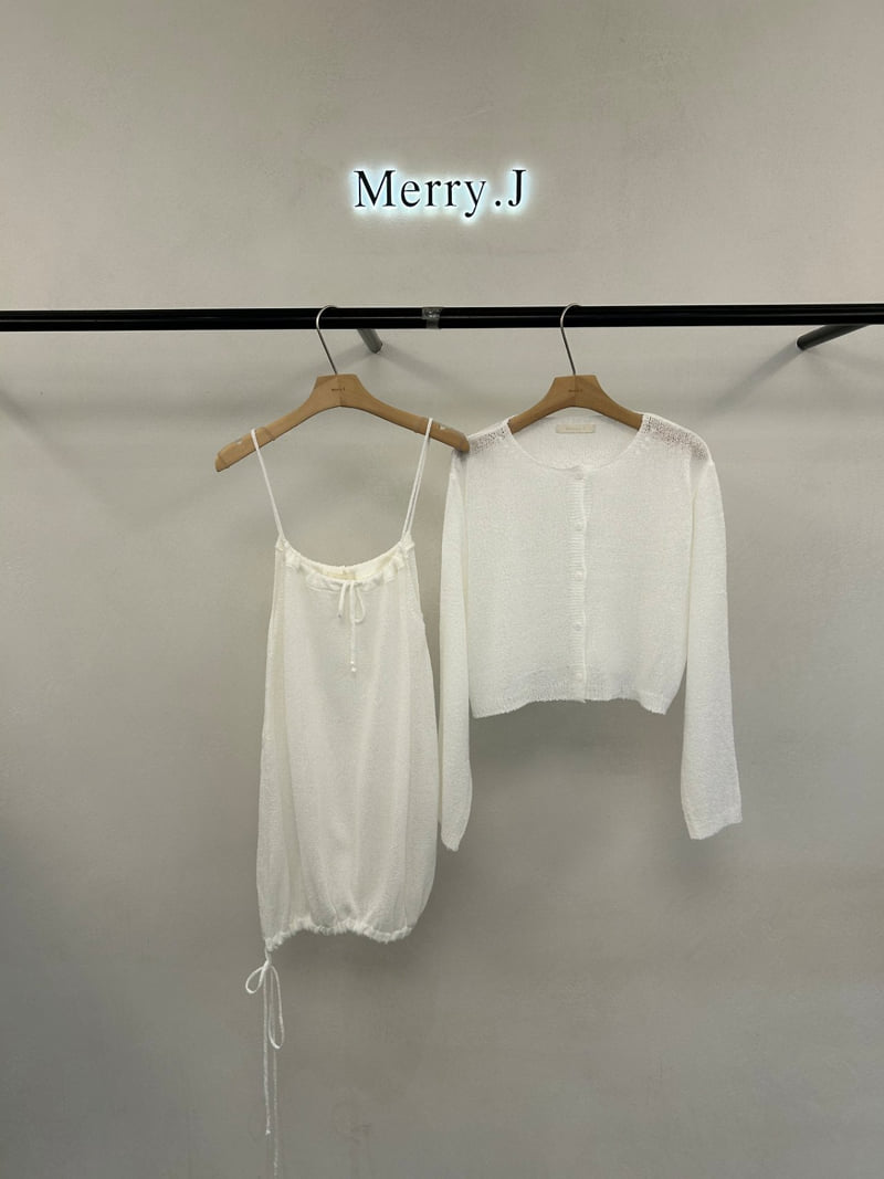 Merry J - Korean Women Fashion - #womensfashion - Luna Soft Cardigan Set