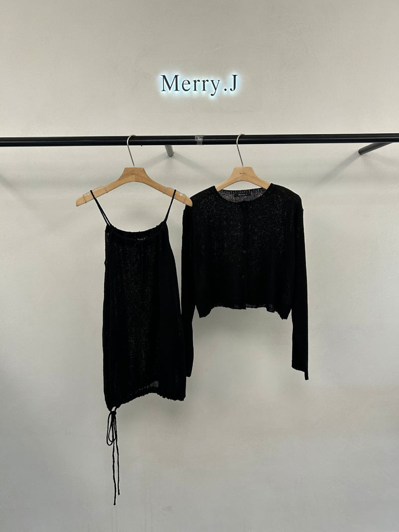 Merry J - Korean Women Fashion - #womensfashion - Luna Soft Cardigan Set - 3