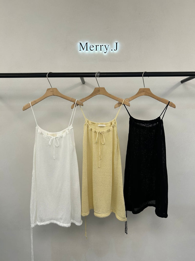 Merry J - Korean Women Fashion - #womensfashion - Luna String Knit - 2