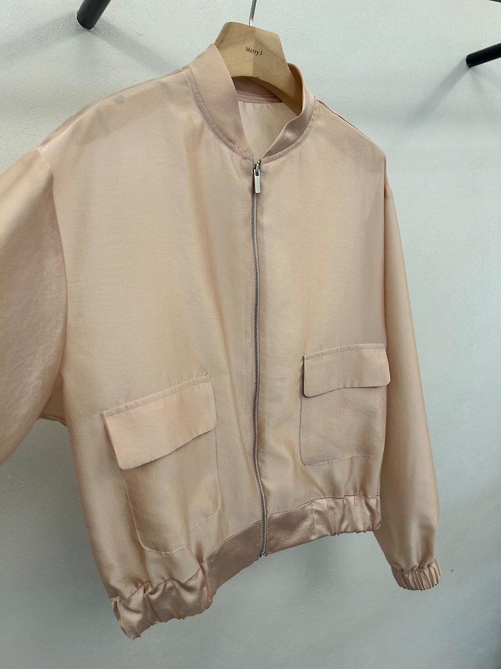 Merry J - Korean Women Fashion - #womensfashion - Cuchi Organza Blouson - 12