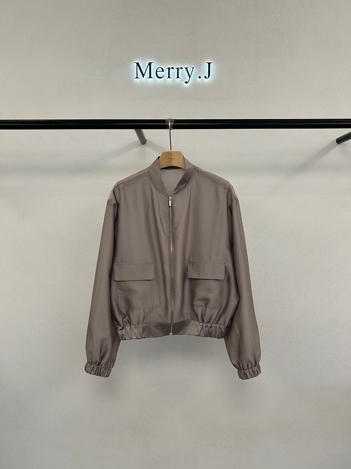 Merry J - Korean Women Fashion - #womensfashion - Cuchi Organza Blouson - 8