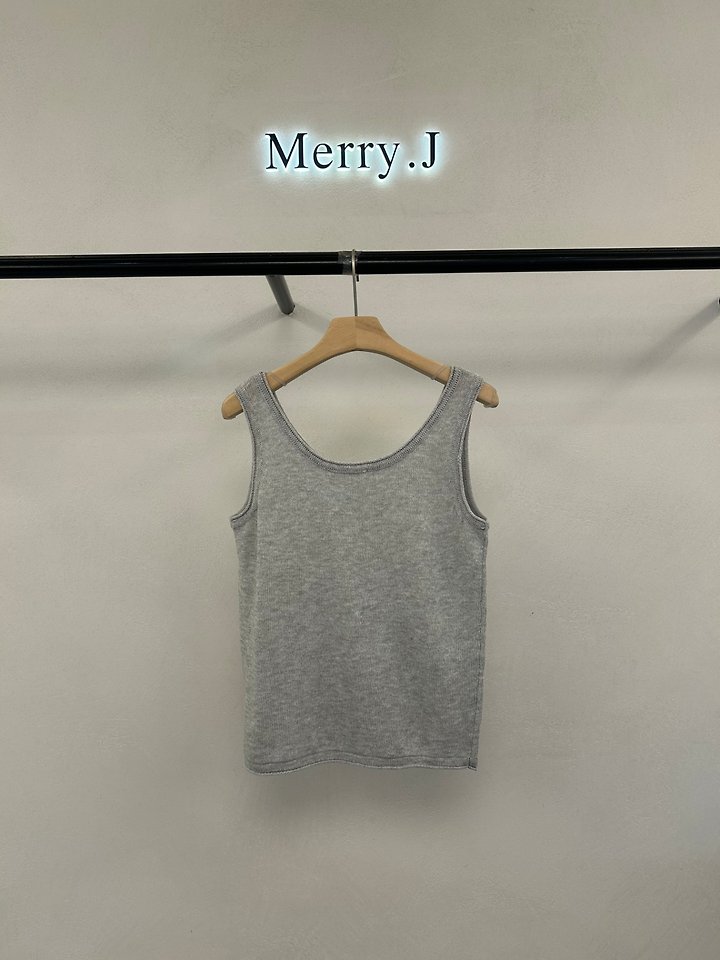 Merry J - Korean Women Fashion - #womensfashion - Daily Sleeveless Top - 6