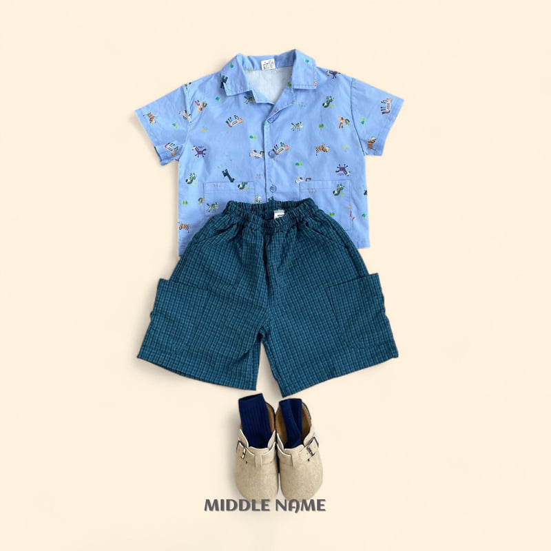Middle Name - Korean Children Fashion - #Kfashion4kids - Summer Print Shirt - 8