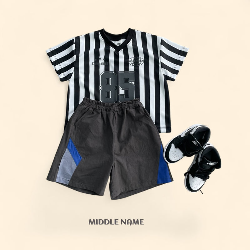 Middle Name - Korean Children Fashion - #kidzfashiontrend - Mesh Soccer Tee - 4