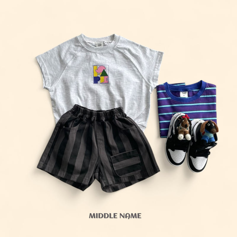Middle Name - Korean Children Fashion - #Kfashion4kids - Front Pocket Stripe Pants - 3
