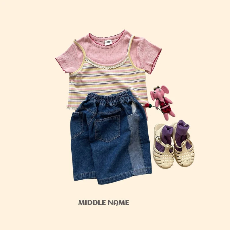 Middle Name - Korean Children Fashion - #Kfashion4kids - Lace Sleeveless - 8
