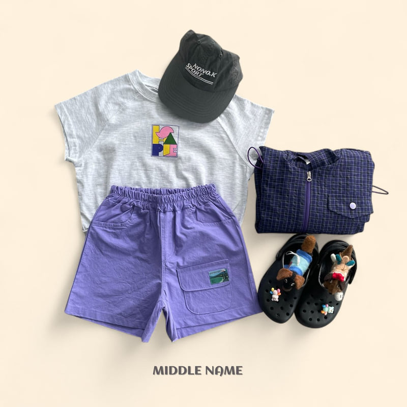 Middle Name - Korean Children Fashion - #Kfashion4kids - Beach Pocket Pants - 5