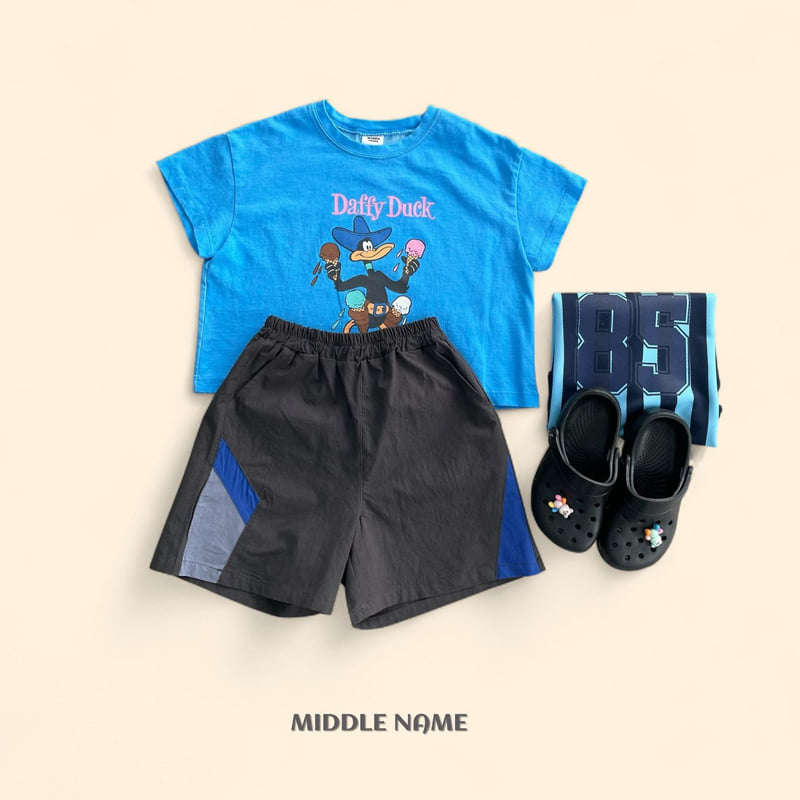 Middle Name - Korean Children Fashion - #kidzfashiontrend - Color Block Pants - 4