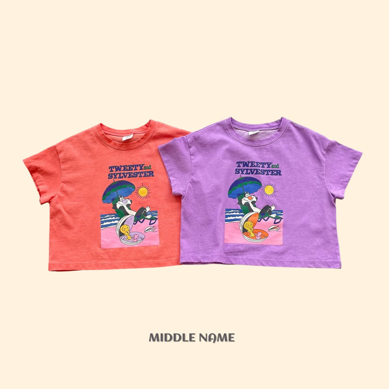 Middle Name - Korean Children Fashion - #childofig - Tweety Tee