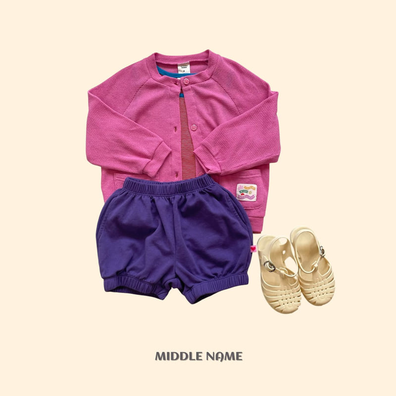 Middle Name - Korean Children Fashion - #childofig - Summer Patch Cardigan - 8