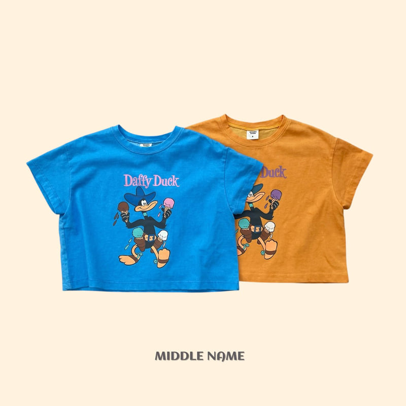 Middle Name - Korean Children Fashion - #childofig - Ice Cream Duck Tee