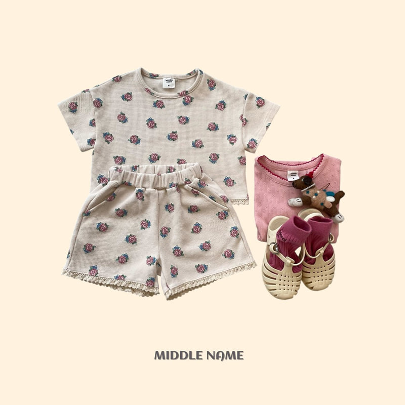 Middle Name - Korean Children Fashion - #childofig - Vintage Waffle Tee - 11
