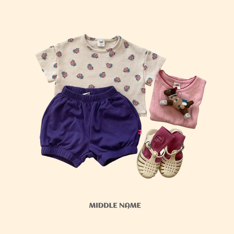 Middle Name - Korean Children Fashion - #childofig - Vintage Waffle Tee - 12