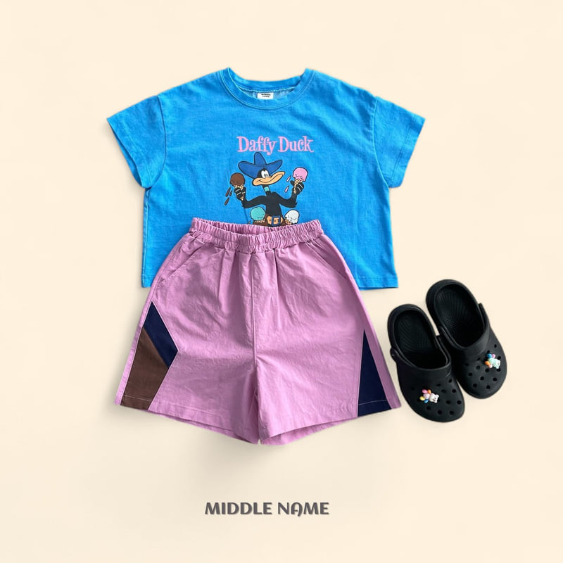 Middle Name - Korean Children Fashion - #childofig - Color Block Pants - 9
