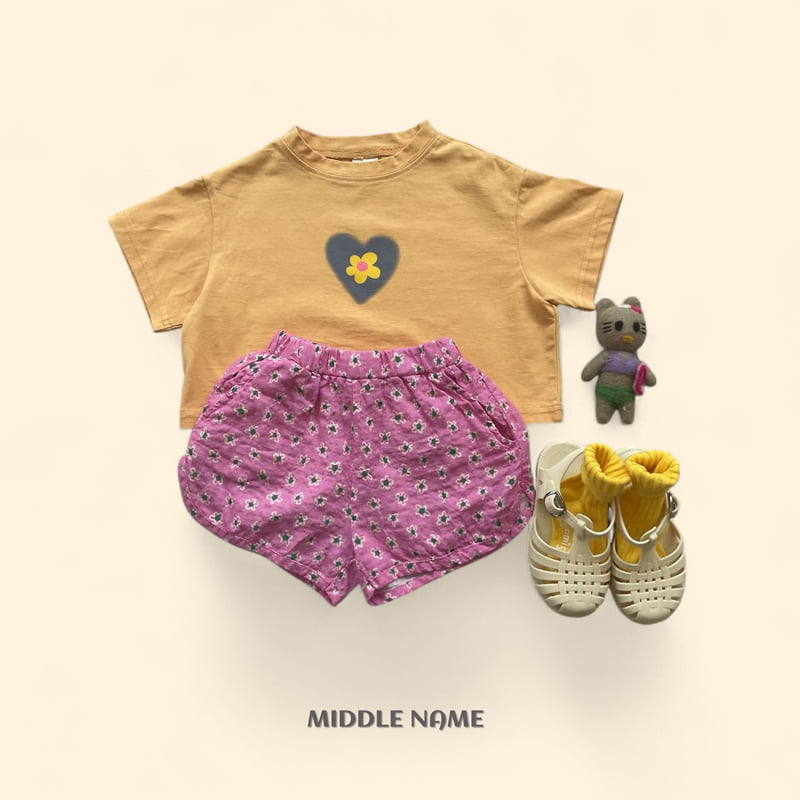 Middle Name - Korean Children Fashion - #childofig - Vintage Flower Print Pants - 9