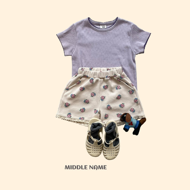 Middle Name - Korean Children Fashion - #childofig - Eyelet Pin Coat Tee - 6