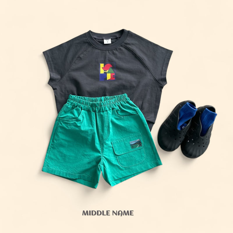 Middle Name - Korean Children Fashion - #childofig - Graphic Short Sleeve Sweatshirt - 5