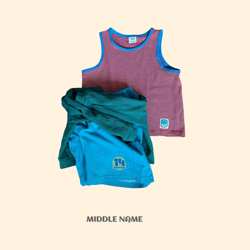 Middle Name - Korean Children Fashion - #childrensboutique - Binding Sleeveless - 11
