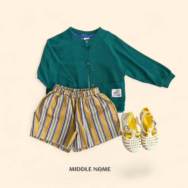 Middle Name - Korean Children Fashion - #childrensboutique - Summer Patch Cardigan - 9