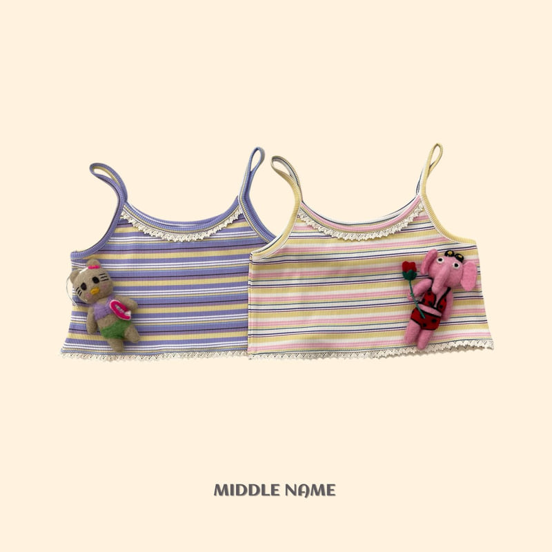 Middle Name - Korean Children Fashion - #childrensboutique - Lace Sleeveless