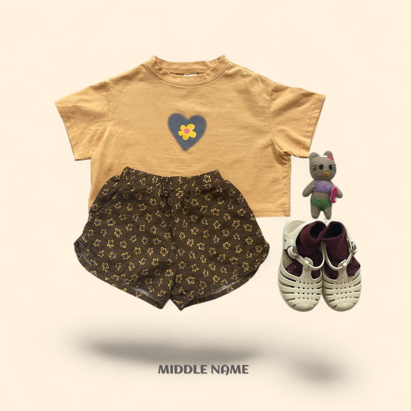 Middle Name - Korean Children Fashion - #childrensboutique - Vintage Flower Print Pants - 10