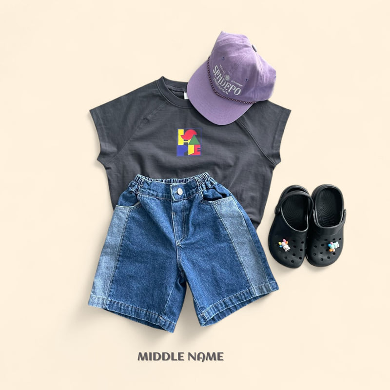 Middle Name - Korean Children Fashion - #childrensboutique - Graphic Short Sleeve Sweatshirt - 6