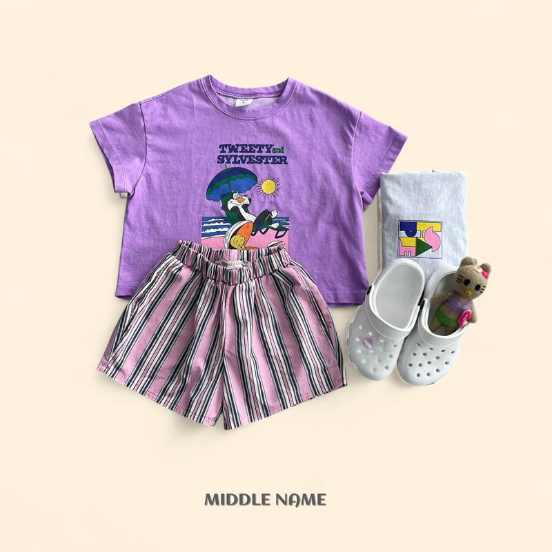 Middle Name - Korean Children Fashion - #designkidswear - Trunk Stripe Pants - 6