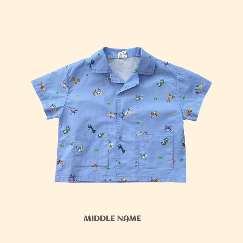 Middle Name - Korean Children Fashion - #designkidswear - Summer Print Shirt - 2