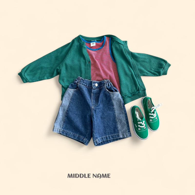 Middle Name - Korean Children Fashion - #designkidswear - Binding Sleeveless - 12