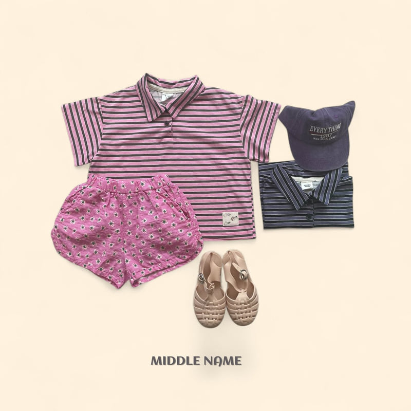 Middle Name - Korean Children Fashion - #discoveringself - Vintage Flower Print Pants - 12