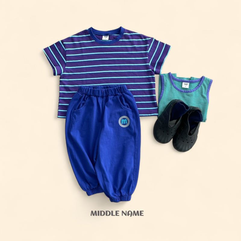 Middle Name - Korean Children Fashion - #discoveringself - M Color Jogger Pants - 7