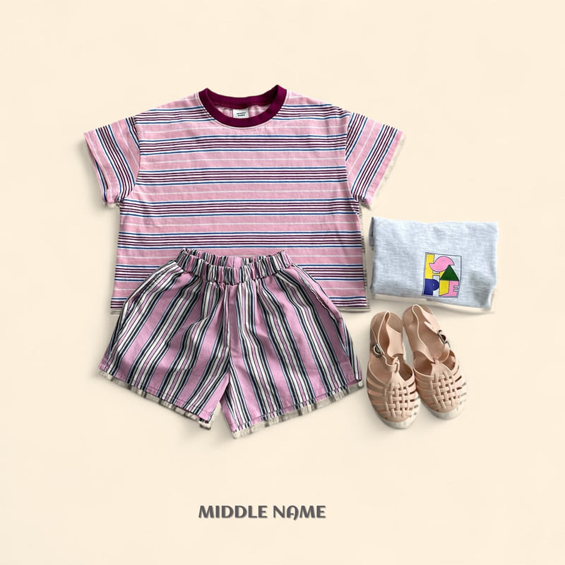 Middle Name - Korean Children Fashion - #fashionkids - Trunk Stripe Pants - 8