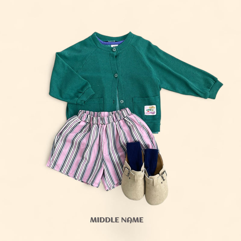 Middle Name - Korean Children Fashion - #fashionkids - Summer Patch Cardigan - 12