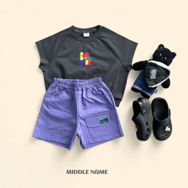 Middle Name - Korean Children Fashion - #kidsshorts - Beach Pocket Pants - 2