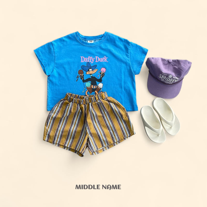 Middle Name - Korean Children Fashion - #kidsstore - Trunk Stripe Pants - 10