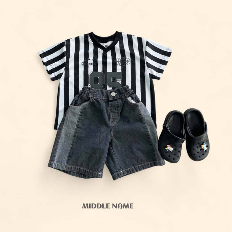 Middle Name - Korean Children Fashion - #kidsstore - Mesh Soccer Tee - 2