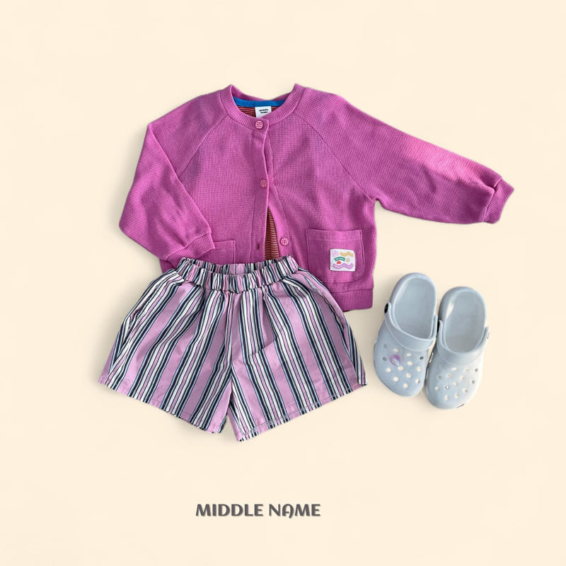 Middle Name - Korean Children Fashion - #kidzfashiontrend - Trunk Stripe Pants - 11