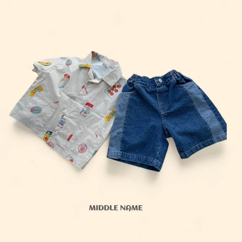 Middle Name - Korean Children Fashion - #kidzfashiontrend - Summer Print Shirt - 7