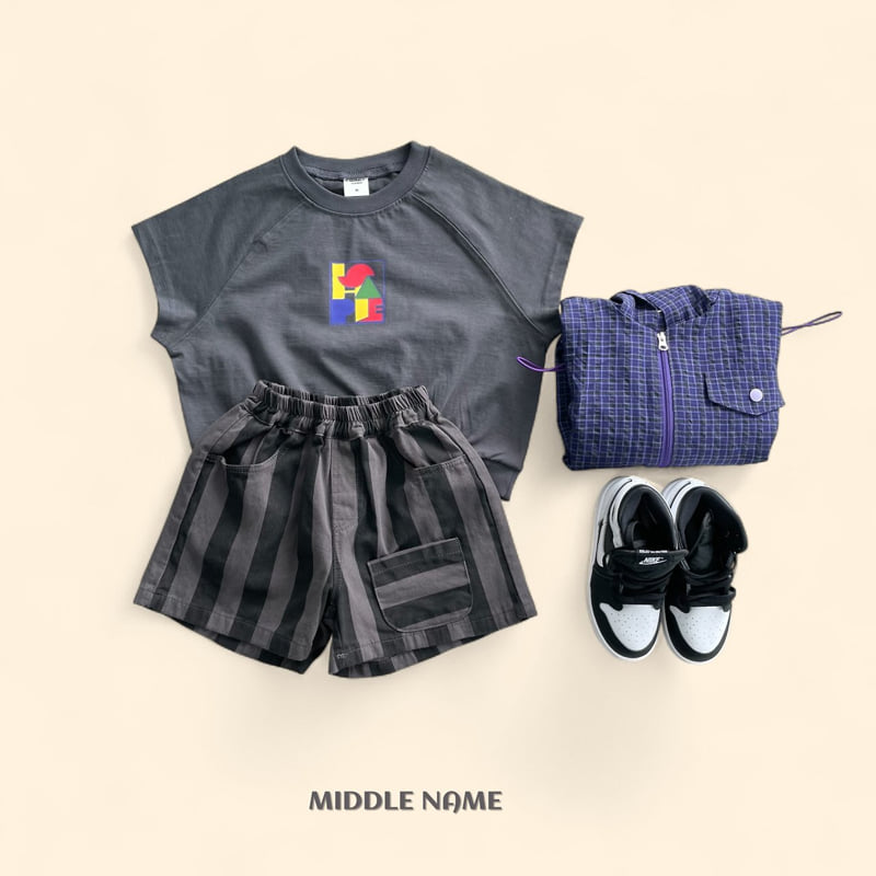 Middle Name - Korean Children Fashion - #kidzfashiontrend - Front Pocket Stripe Pants - 2