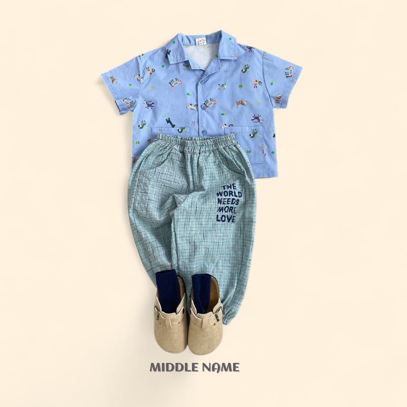 Middle Name - Korean Children Fashion - #littlefashionista - Summer Print Shirt - 9