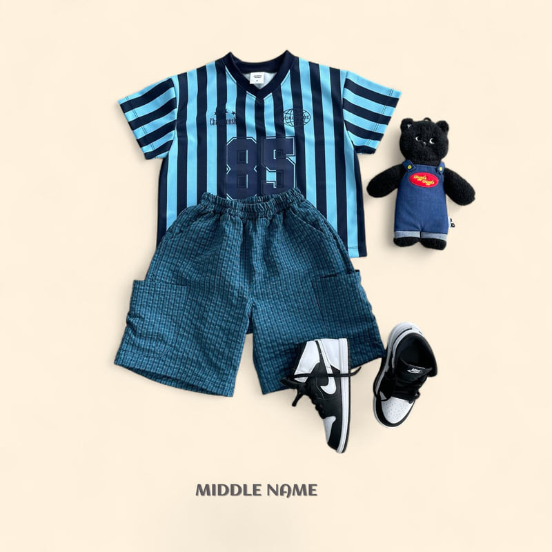 Middle Name - Korean Children Fashion - #littlefashionista - Mesh Soccer Tee - 5