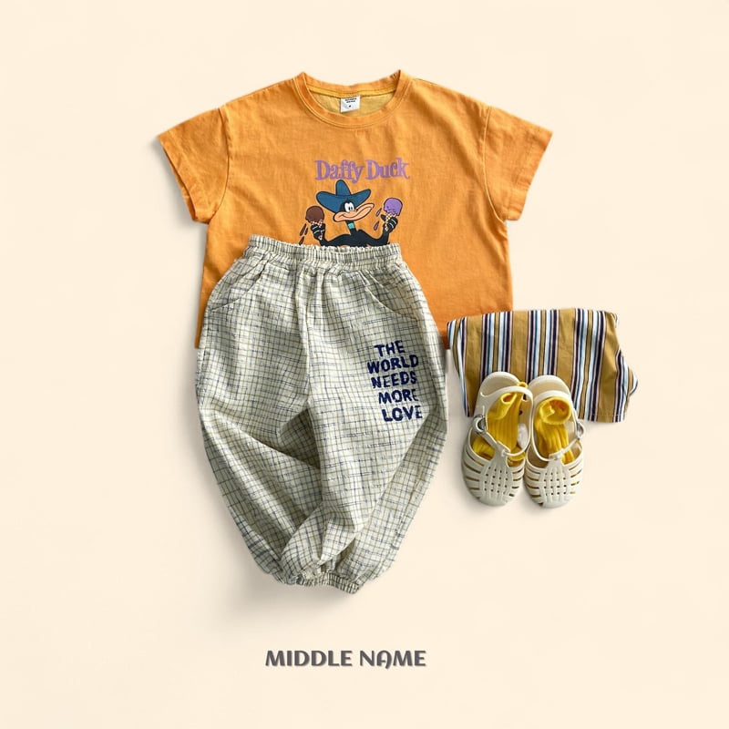 Middle Name - Korean Children Fashion - #littlefashionista - Ice Cream Duck Tee - 10