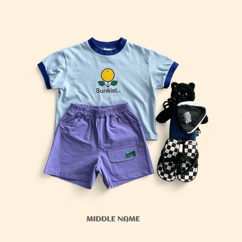 Middle Name - Korean Children Fashion - #littlefashionista - Beach Pocket Pants - 6