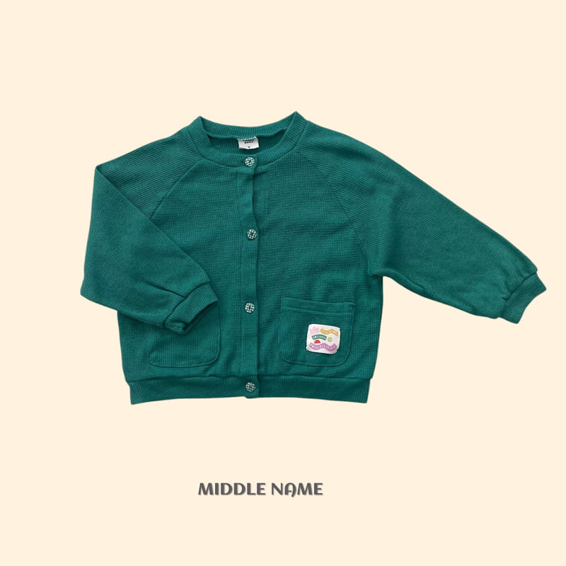 Middle Name - Korean Children Fashion - #magicofchildhood - Summer Patch Cardigan - 2